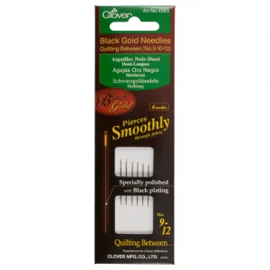 Hand Sewing Needles: Quilting--Betweens: Black Gold: Asstd. (3)