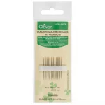 Hand Sewing Needles: Quilting--Betweens: Gold Eye: No.8 (12)
