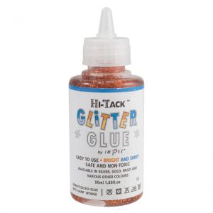 Adhesive: Hi-Tack Glitter Glue: Copper: 50ml (6)