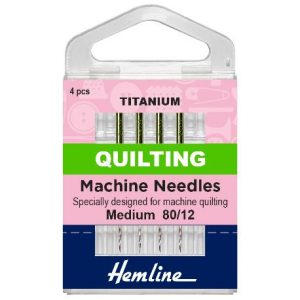 Overlock--Serger Machine Needles: Type A: 80/12: 6 Pieces