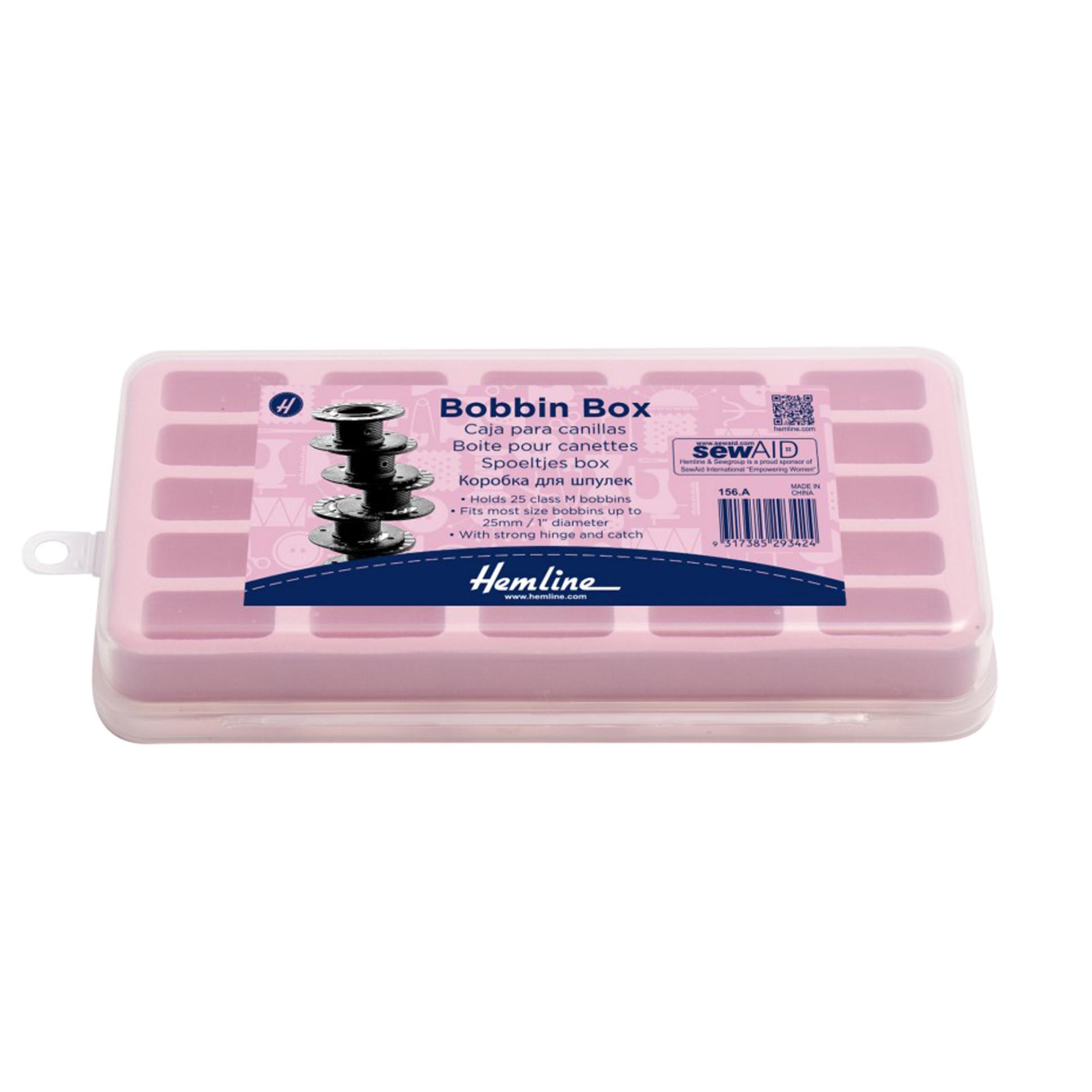 Bobbin Box: Plastic: Holds 25 Spools