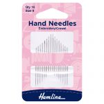 Hand Sewing Needles: Embroidery--Crewel: Size 8