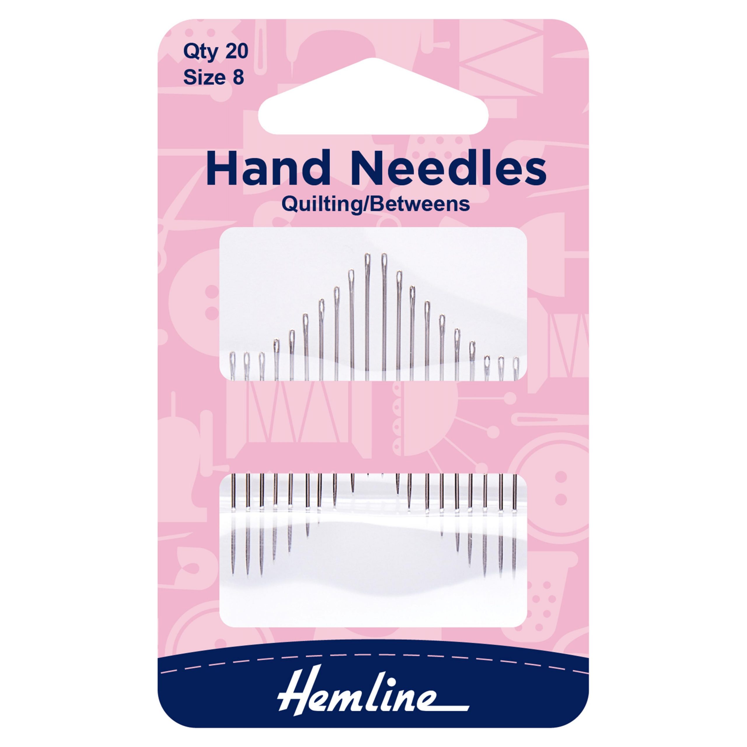 Hand Sewing Needles: Betweens--Quilting: Size 8
