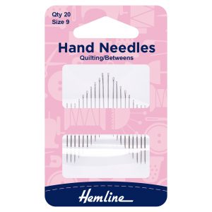 Hand Sewing Needles: Betweens--Quilting: Size 9