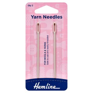 Hand Sewing Needles: Wool & Yarn: Plastic: 2 Pieces