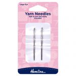 H212 1 scaled Hand Sewing Needles: Wool & Yarn: Metal: 2 Pieces