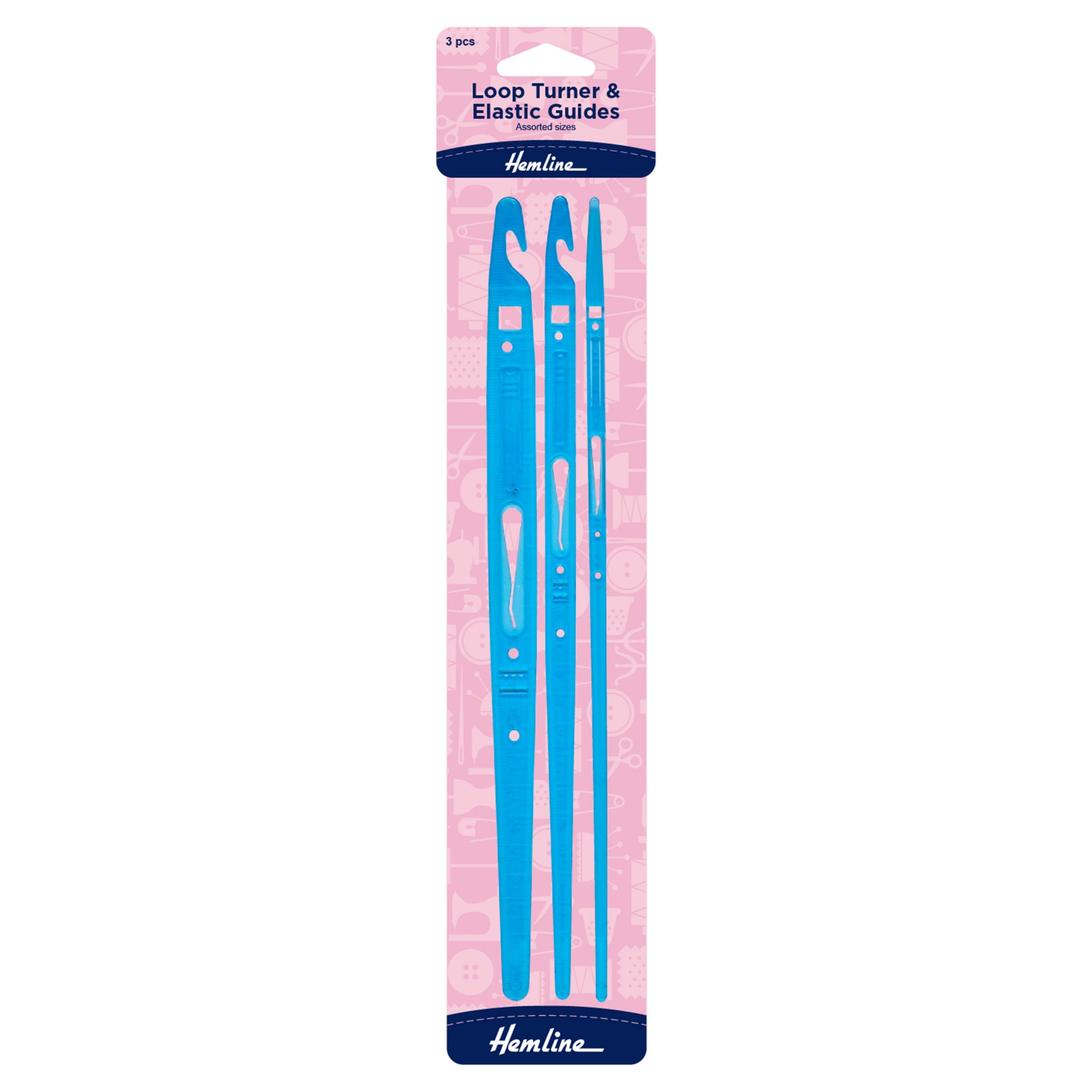 Loop Turner & Elastic Guides: 3 Pieces