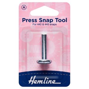 Snap Fasteners: Fashion: Tool: Press Snap