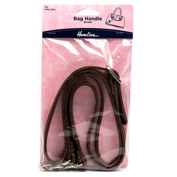 Bag Handle: 110cm: Brown