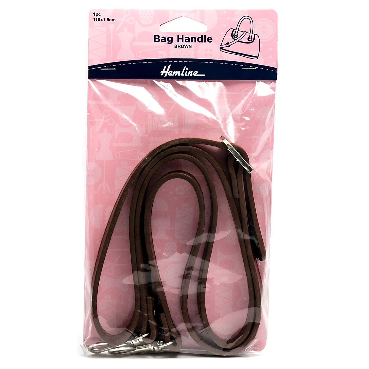 Bag Handle: 110cm: Brown