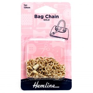 Bag Chain: 120cm: Gold
