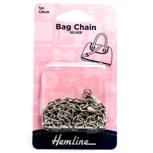 Bag Chain: 120cm: Nickel