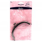 Bag Clasp: 125mm: Nickel Black
