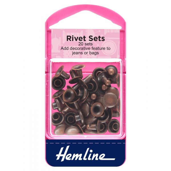 Rivet Kit: 7mm: Bronze: 20 Sets