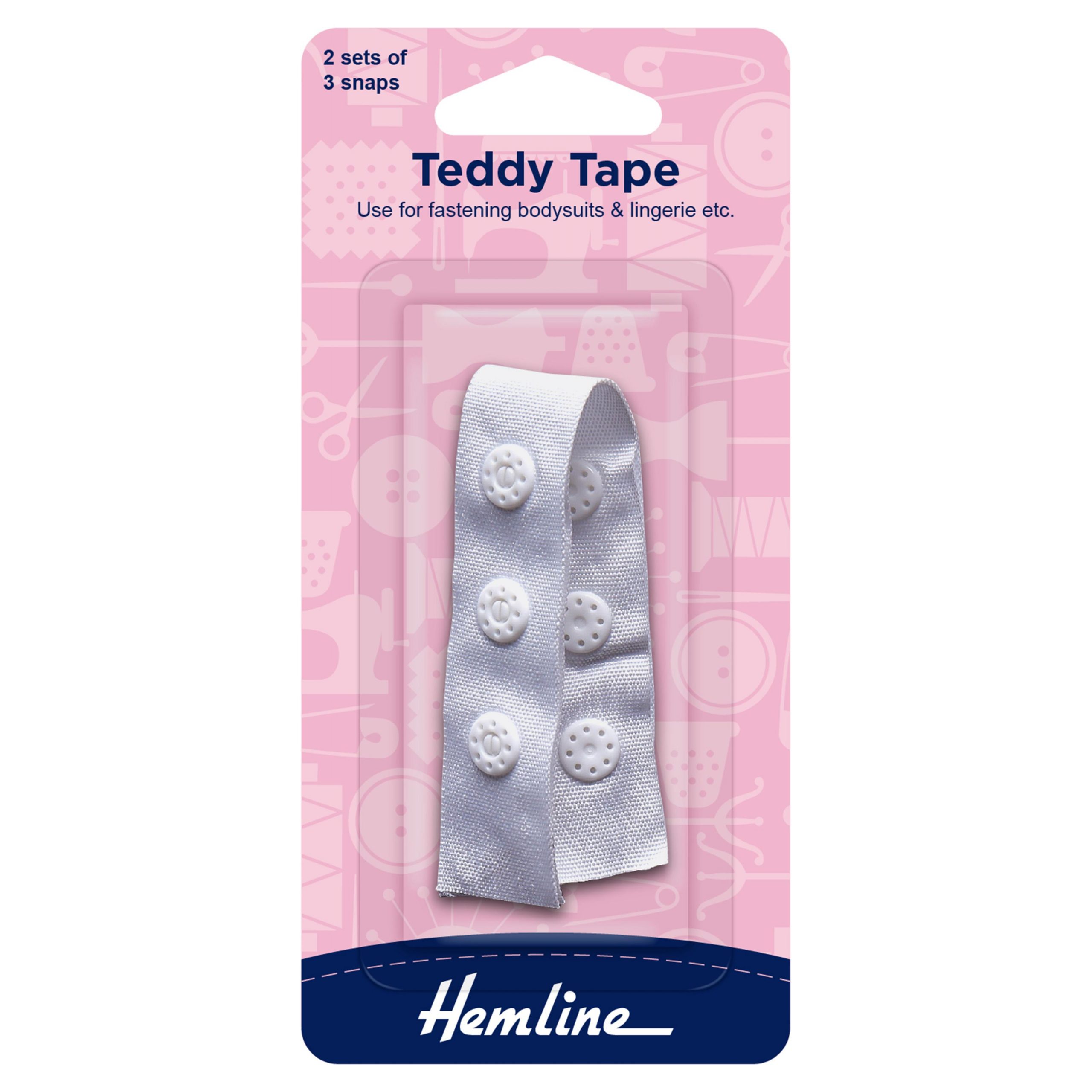 Snap Tape: 90mm: White: 2 Sets