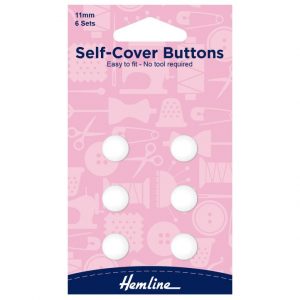 Buttons: Self-Cover: Nylon: 11mm