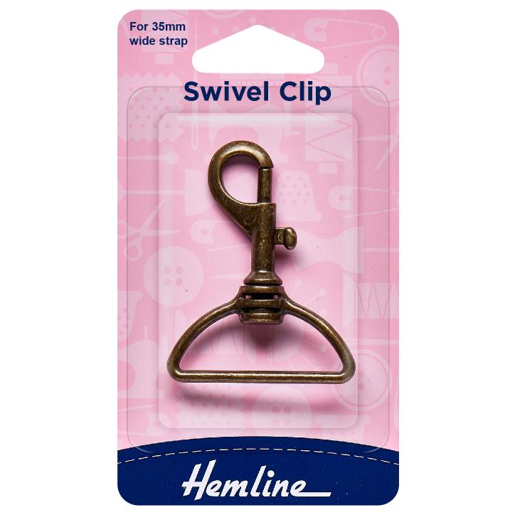 Swivel Clip: 35mm: Bronze