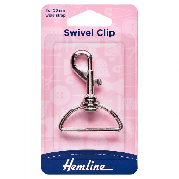Swivel Clip: 35mm: Nickel