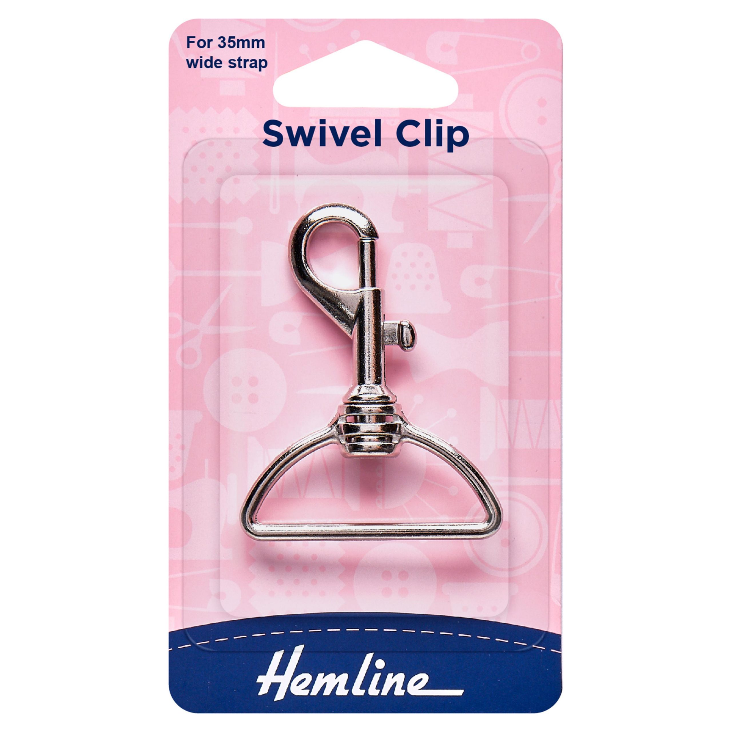 Swivel Clip: 35mm: Nickel