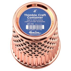 Thimble: Desk Craft Organiser: Rose Gold