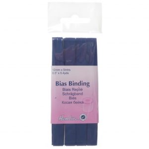 Trim: Bias Binding: Polycotton: 5m x 12mm: Royal