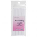 Trim: Bias Binding: Polycotton: 5m x 12mm: White