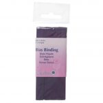 Trim: Bias Binding: Polycotton: 5m x 12mm: Purple