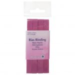 Trim: Bias Binding: Polycotton: 5m x 12mm: Cerise