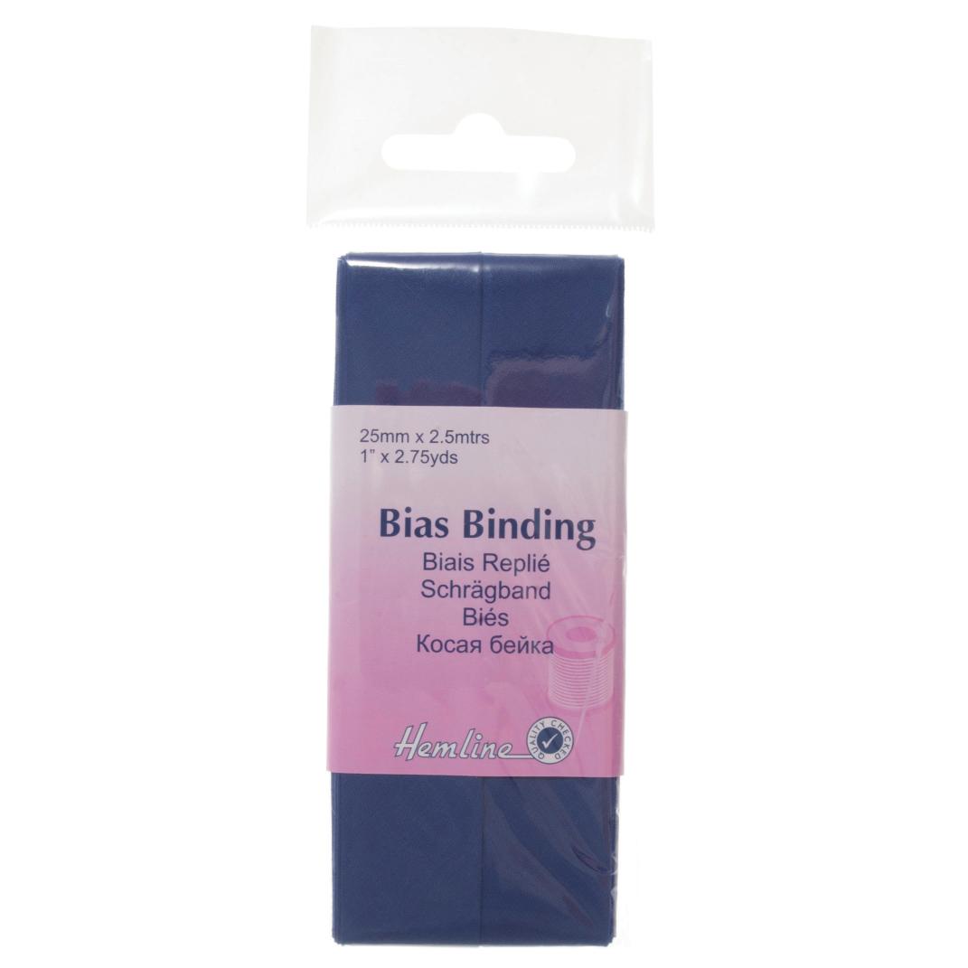 Trim: Bias Binding: Polycotton: 2.5m x 25mm: Royal