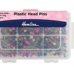 Pins: Plastic Head: 38mm: Nickel: 600 Pieces
