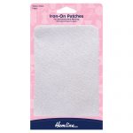 Cotton Twill Patches: White - 10 x 15cm