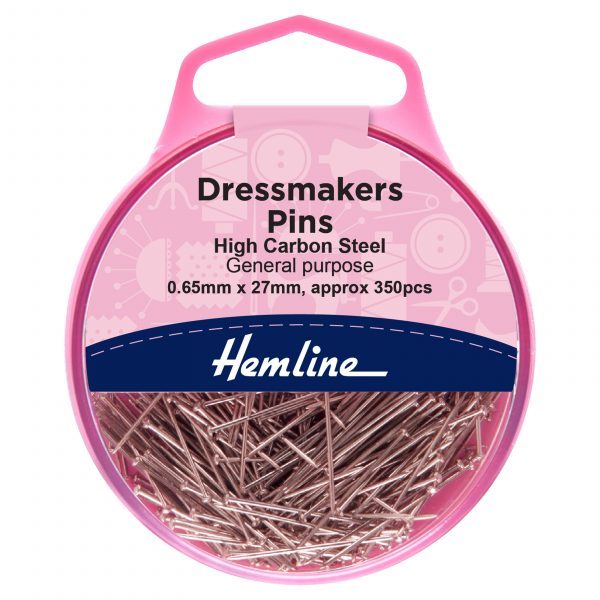 H700 1 scaled Pins: Dressmaker's: 26mm: Nickel: 310 Pieces