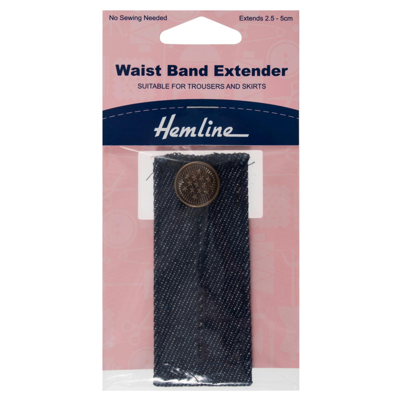 Waistband Extender Button: Dark Denim