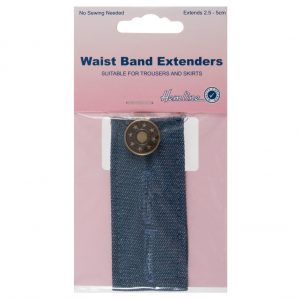 Waistband Extender Button: Medium Denim