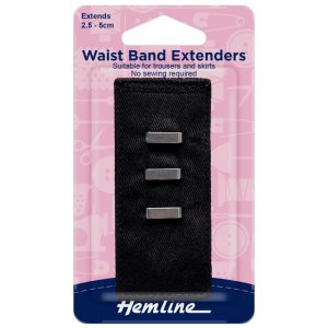 Waistband Extender Hook: Black