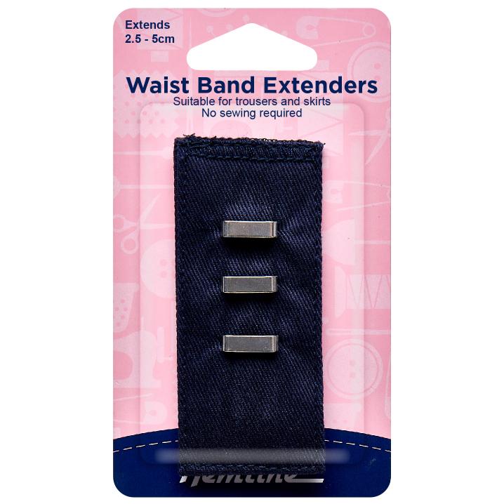 Waistband Extender Hook: Navy