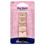 Bra Back Replacement: 19mm: Nude