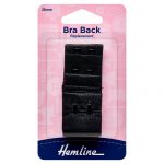 Bra Back Replacement: 28.5mm: Black