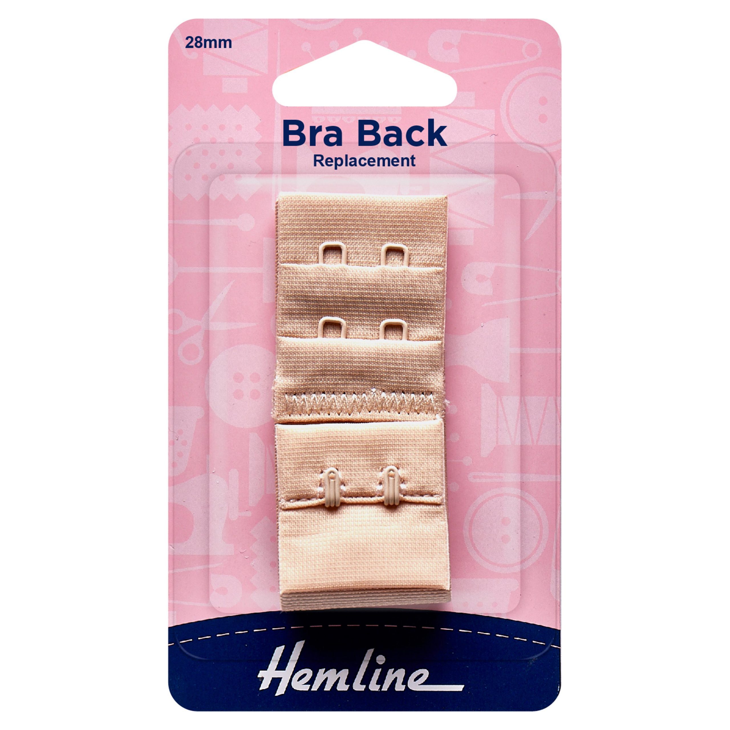 Bra Back Replacement: 28.5mm: Nude