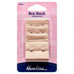 Bra Back Replacement: 38mm: Nude