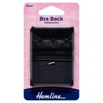 Bra Back Replacement: 50mm: Black