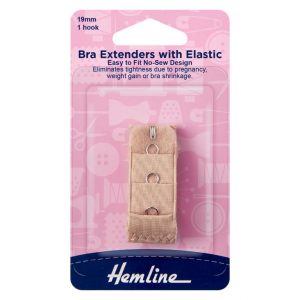 Bra Back Extender: 19mm: Nude