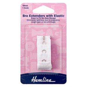 Bra Back Extender: 19mm: White