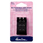 Bra Back Extender: Black: 28mm