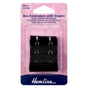 Bra Back Extender: 38mm: Black