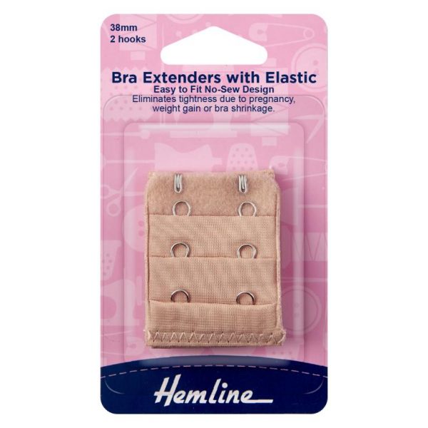 Bra Back Extender: 38mm: Nude