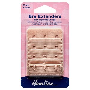 Bra Back Extenders: 50mm: Nude