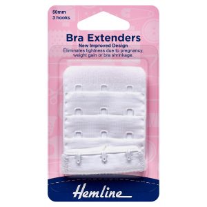 Bra Back Extenders: 50mm: White