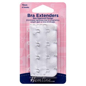 Bra Back Extenders: 75mm: White