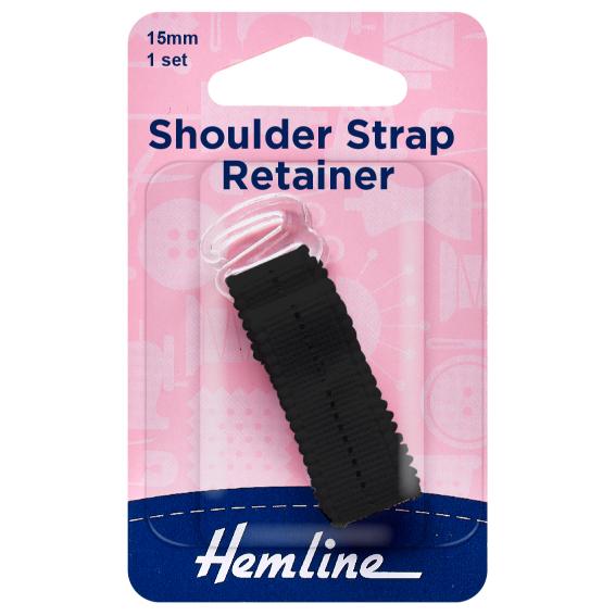 Shoulder Strap Retainer: White: 15mm